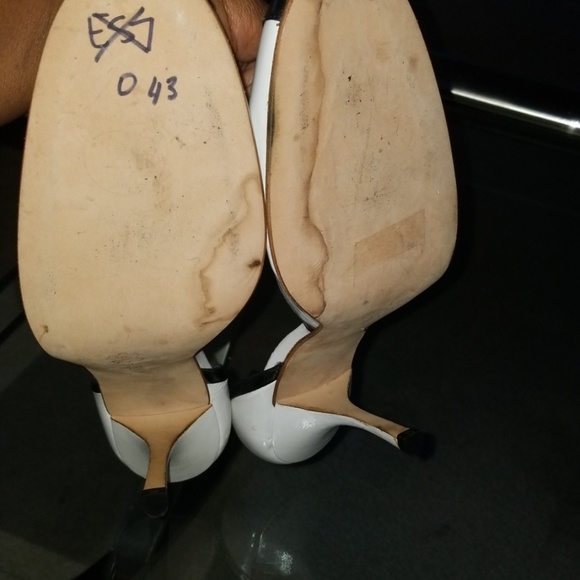 NWT Luca Luca black and white retro heels - Picture 5 of 5